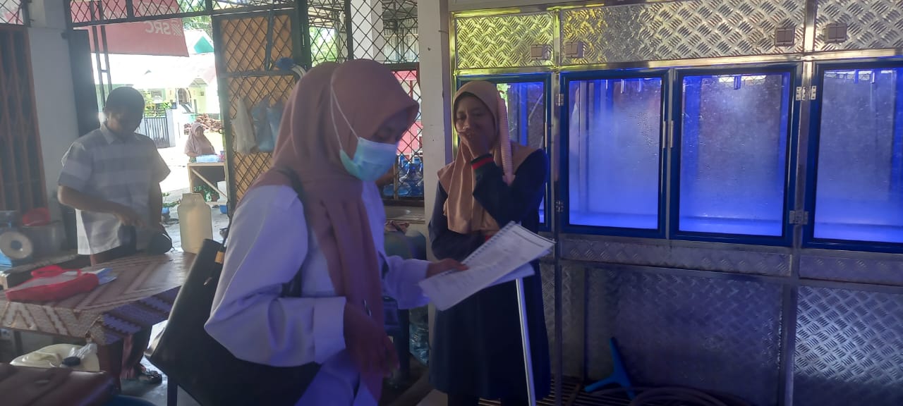 Puskesmas Balai Selasa, Inspeksi Sanitasi Depot Air Minum 
