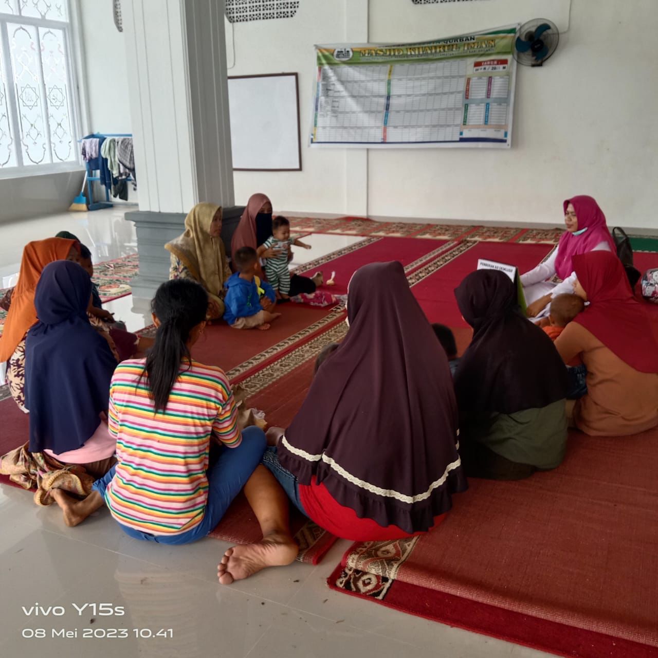 Kelas Ibu Balita di Poskesri Pasar Bukit Wilker Puskesmas Air Haji