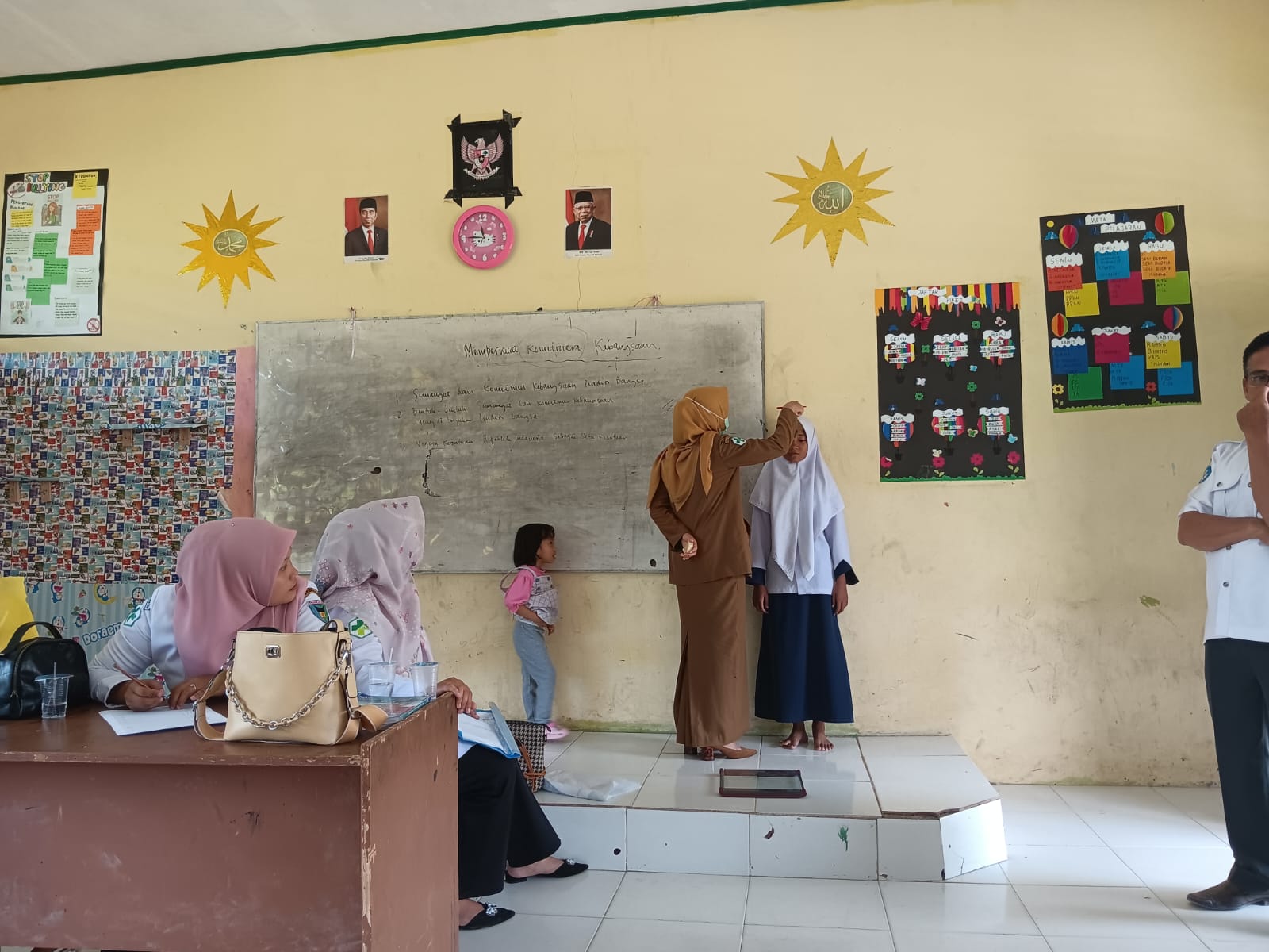 Puskesmas Rahul, Penjaringam Kesehatan Berkala di SMPN 3 Rahul Tapan