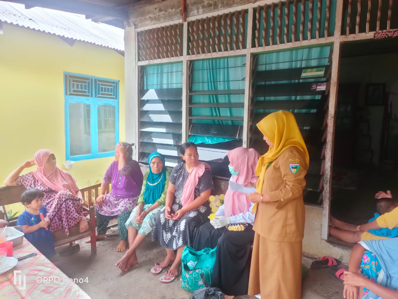 Puskesmas Koto Berapak, Kunjungan Rumah Untuk Pengambilan Sampel Sputum