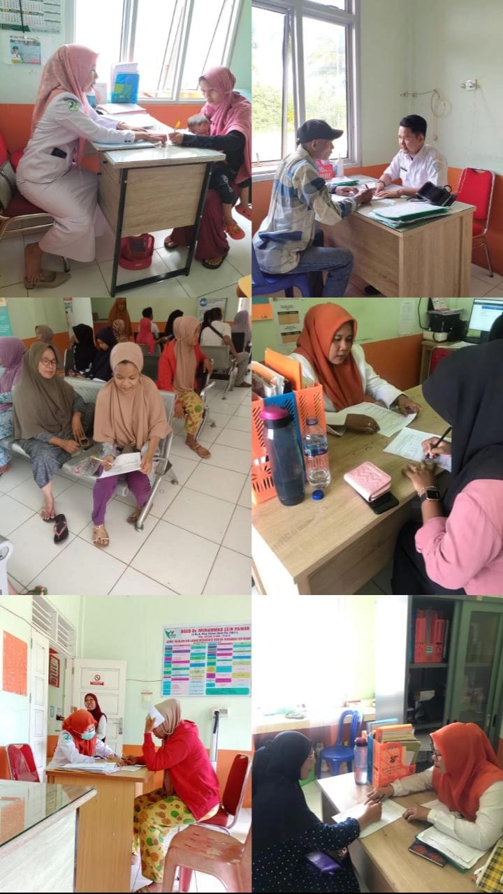 Puskesmas Airpura Melakukan Kegiatan Kuisioner Survey Kepuasan Pasien