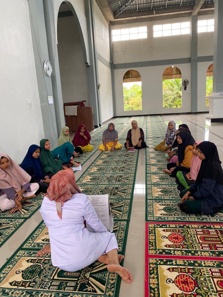 Puskesmas Airpura Melakukan Kegiatan Kelas Ibu Hamil di Nagari Palokan