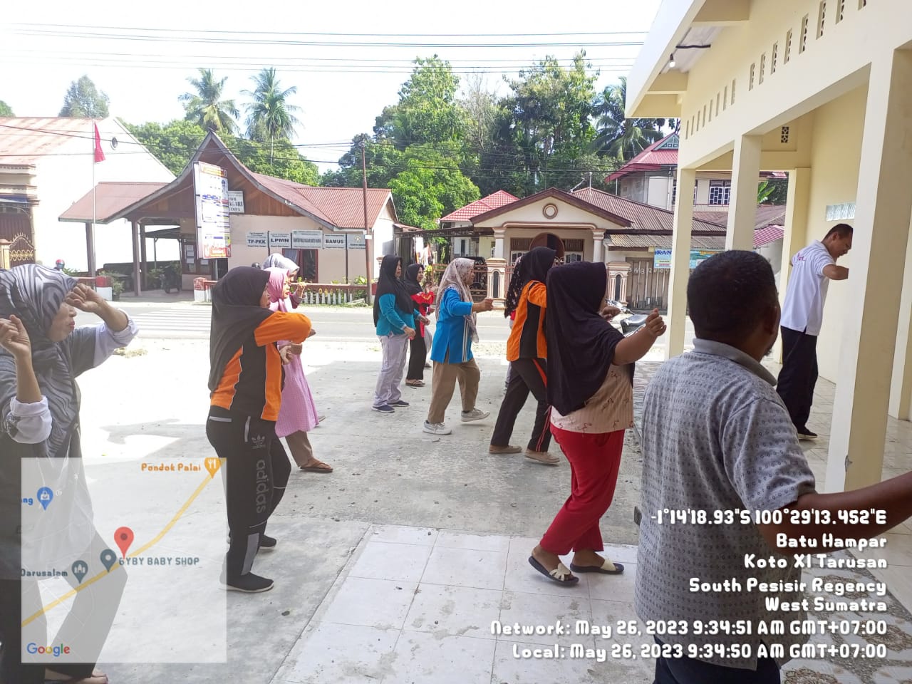 Puskesmas Tarusan Melakukan Kegiatan Prolanis di Kelompok Lasosa Nagari Batu Hampa