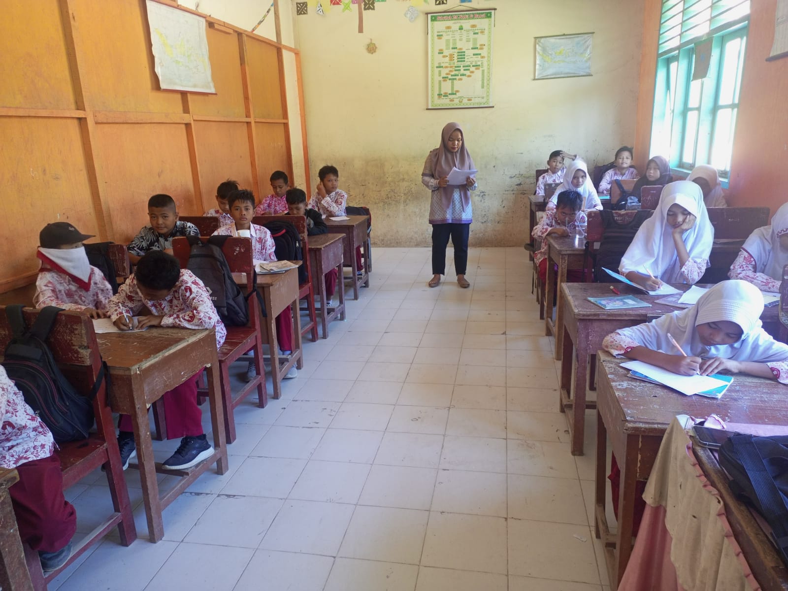 Puskesmas Kayu Gadang, Skrining Deteksi Dini Kesehatan Jiwa Di Sd 01 Koto Merapak Di Nagari Koto Nan