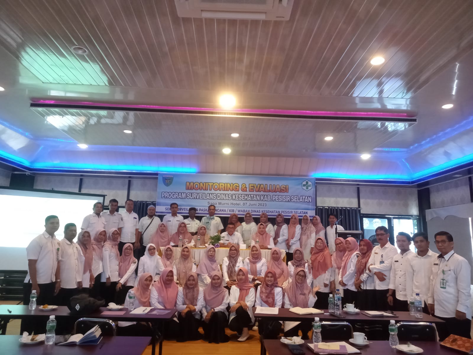 Puskesmas Kayu Gadang, Monitoring dan Evaluasi Program Surveilens Dinas Kesehatan Kab. Pessel