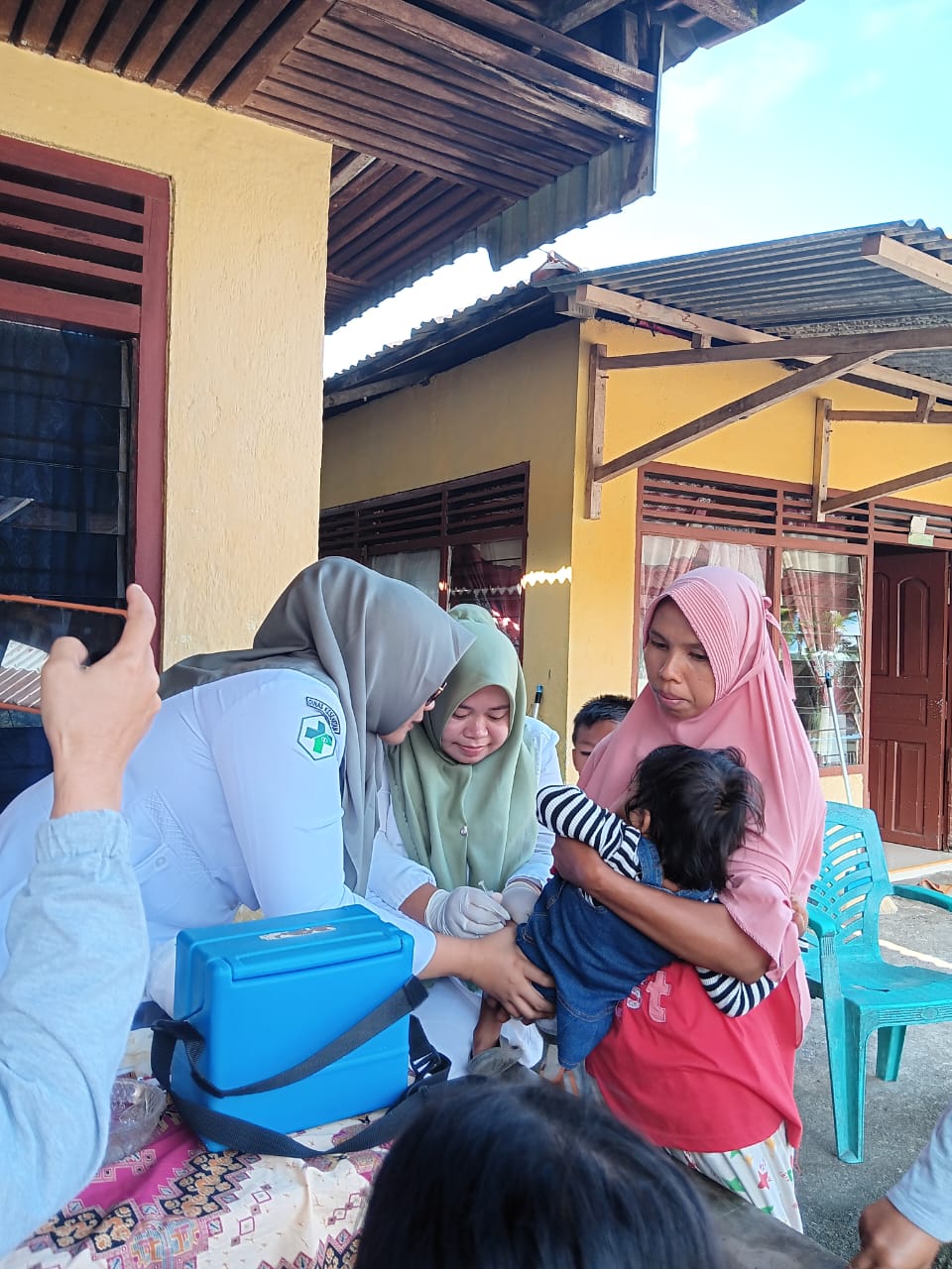 Puskesmas IV Koto Mudik, Pelayanan Imunisasi di Posyandu