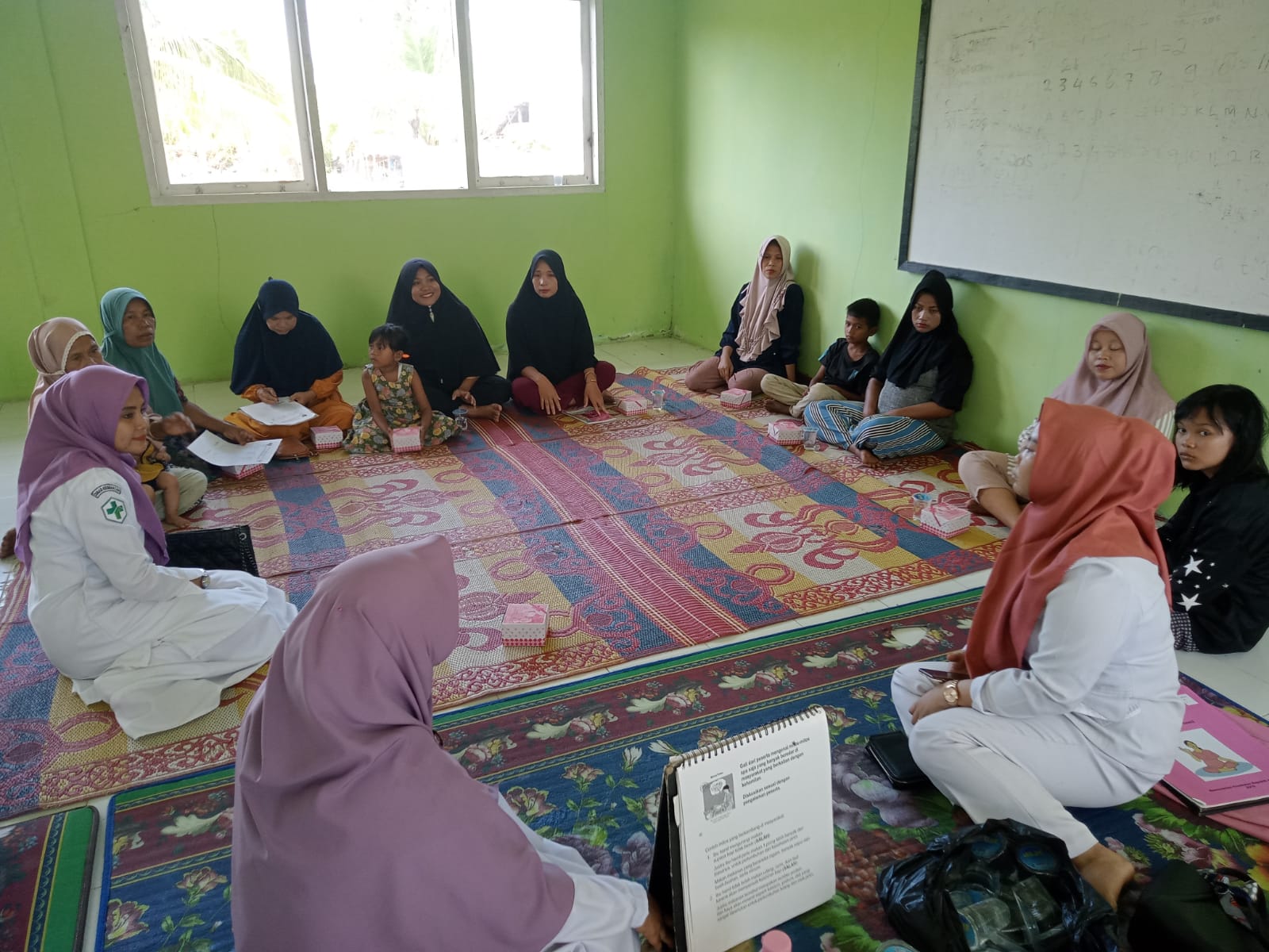 Pelaksanaan Kelas Ibu Hamil Wilker Puskesmas Surantih