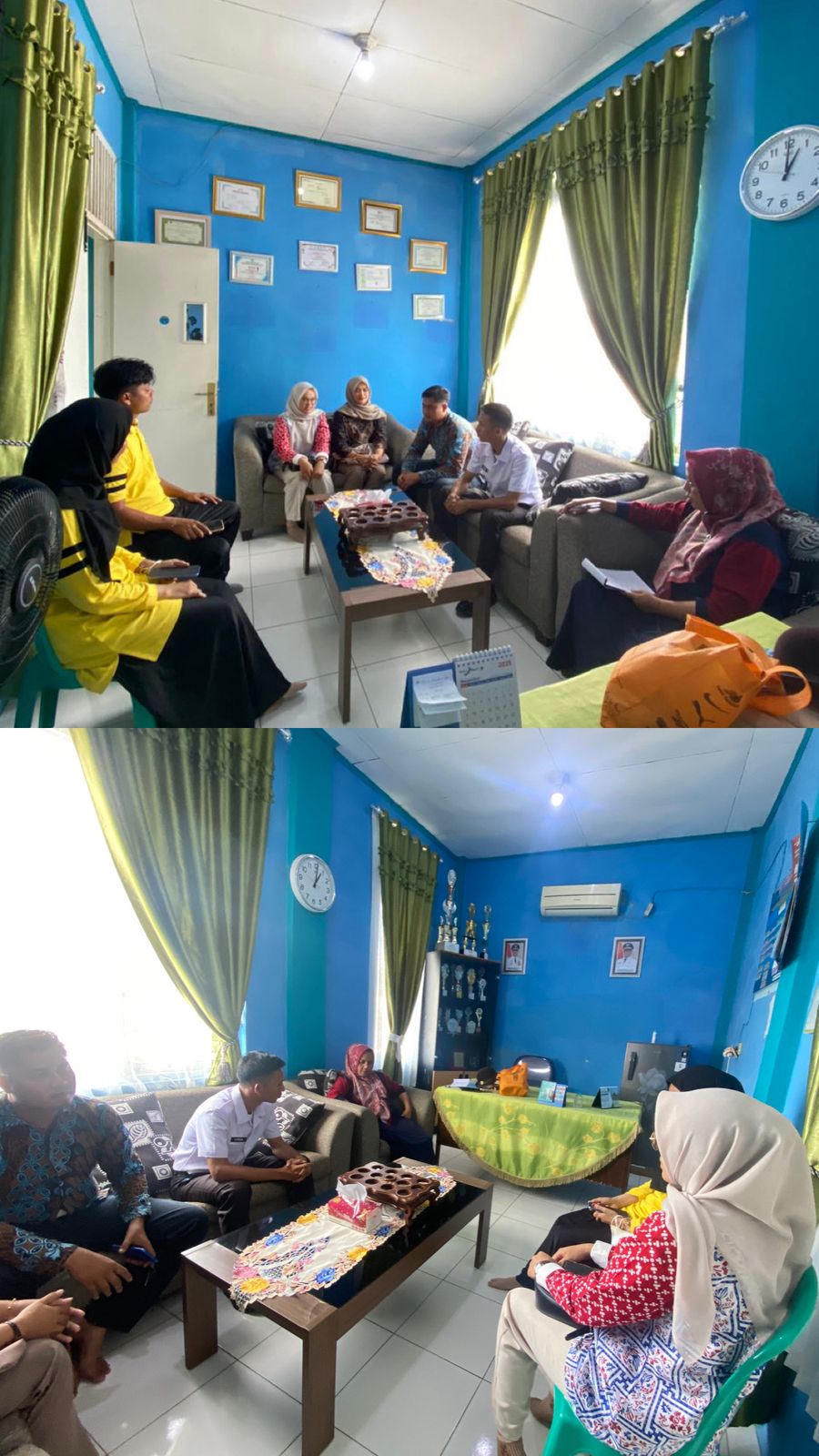 Pertemuan Perwakilan Program MBG di Kecamatan Basa Ampek Balai dan Kepala Puskesmas Tapan