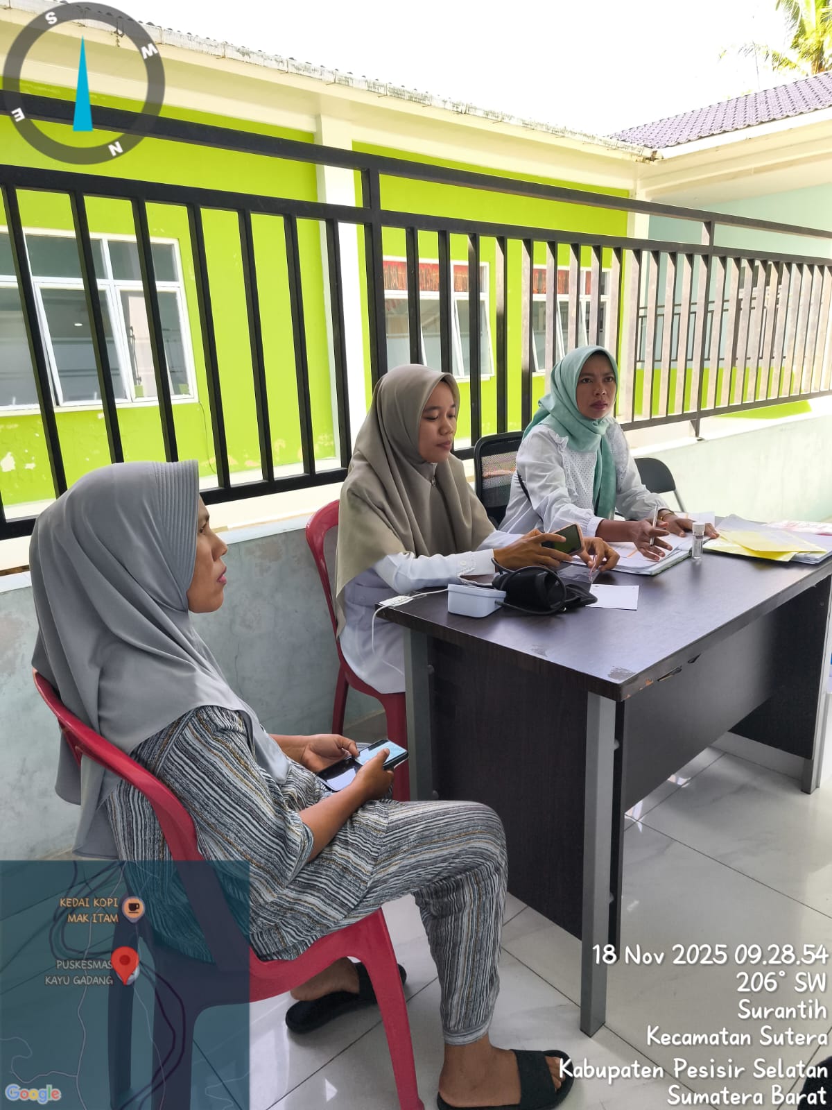 Pelaksanaan Skrining HPV DNA dan IVA TEST  di UPT PKM Kayu Gadang