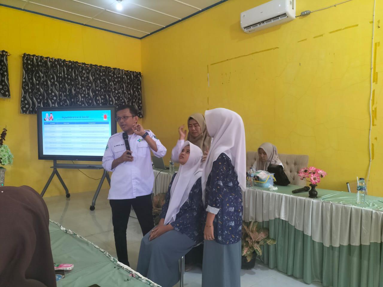 Pembinaan Dokter Kecil Serta Peninjauan Lingkungan Sekolah Sehat di Wilayah Kerja PKM IV Koto Mudik