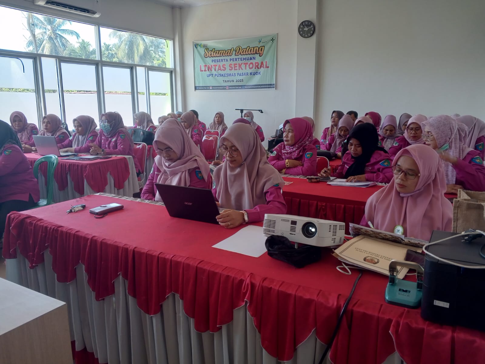 Lokmin Bulanan  UPT Puskesmas Pasar Kuok