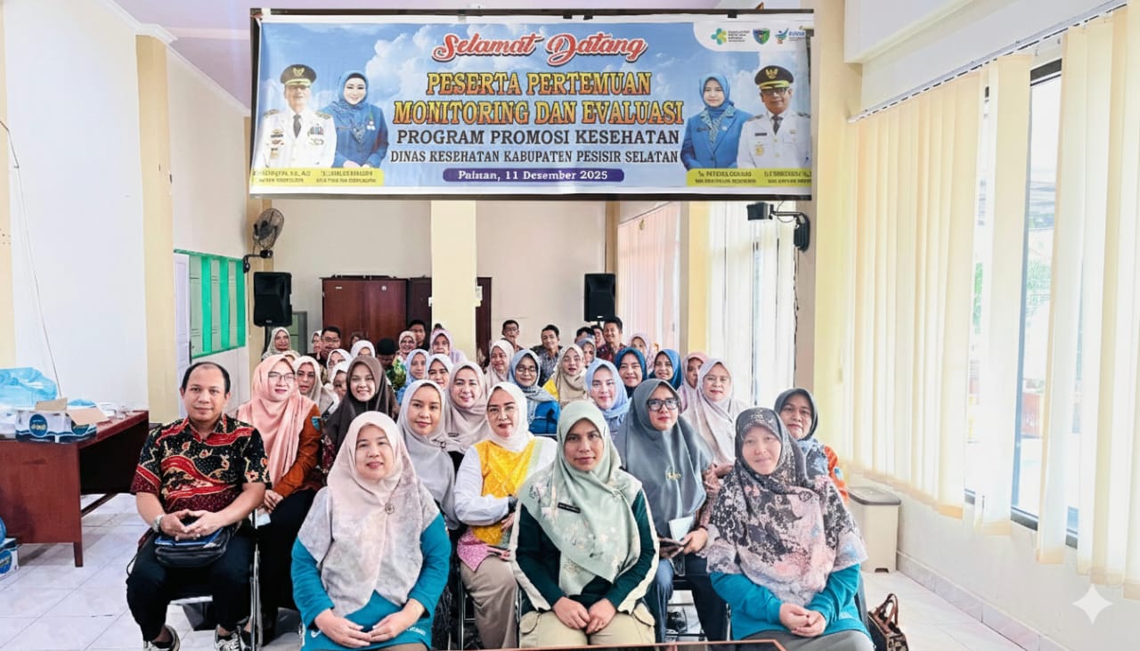 Pertemuan Monitoring dan Evaluasi Program Promosi Kesehatan.