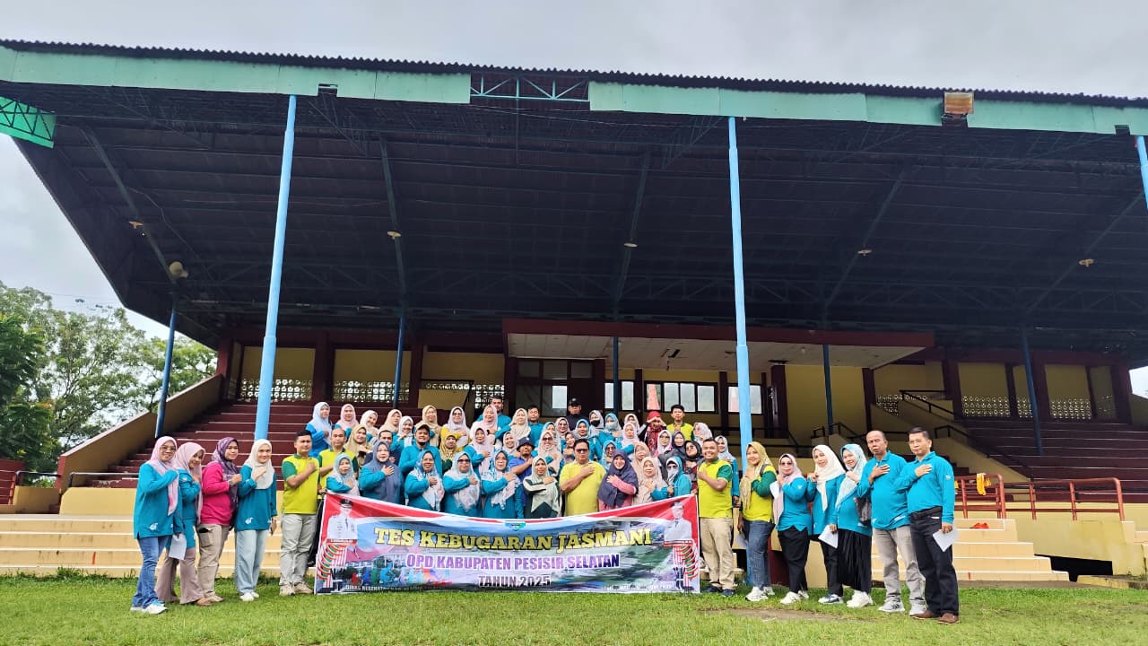 Tes Kebugaran Seluruh Staf  Dinas Kesehatan
