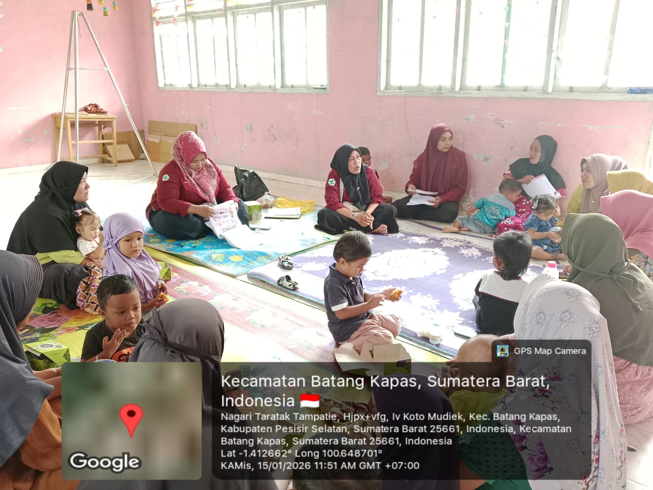 Kelas Ibu Balita  di Kampung Padang Galundi Nagari Teratak Tempatih