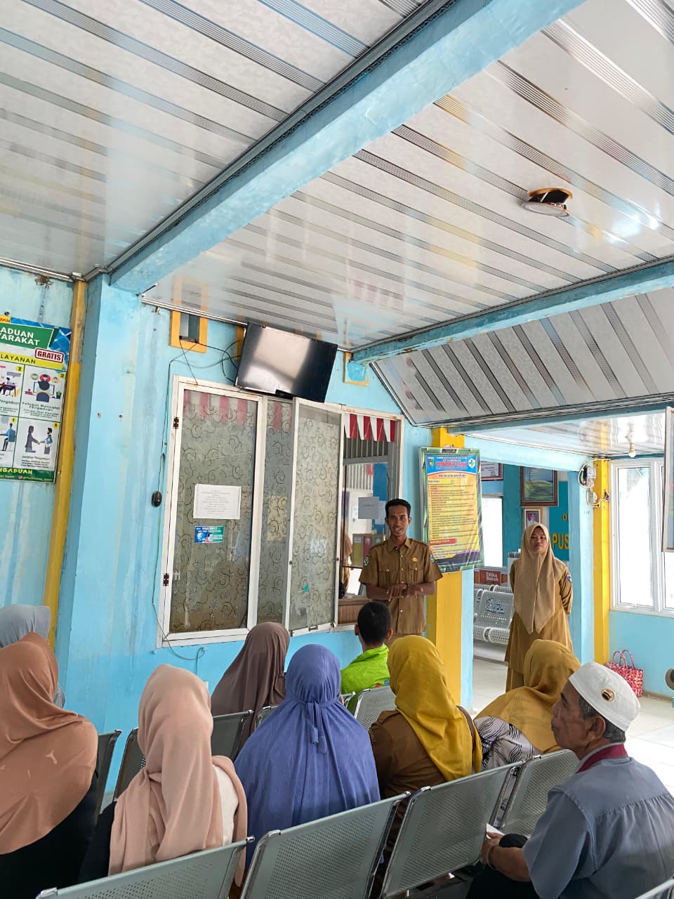 Edukasi  Alur Pasien Masuk ke UGD dan Penjelasan Triase di UPT Puskesmas Tapan