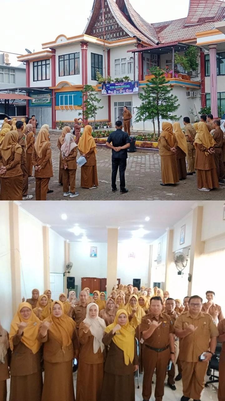 Apel Pagi Bersama Sekretaris Daerah  di Dinas Kesehatan, Pengendalian Penduduk dan KB