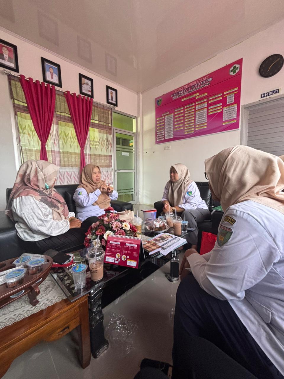 Pembinaan Program Promkes di Puskesmas IV Koto Mudik