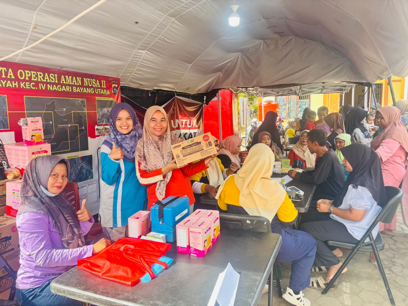 Posyandu Integrasi Layanan Primer (ILP) di Posko UDKP Puskesmas Asam Kumbang