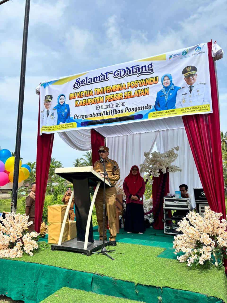 Pekan Posyandu Bidang Kesehatan Tahun 2026 di Lapangan nagari Gurun Panjang Kecamatan Bayang