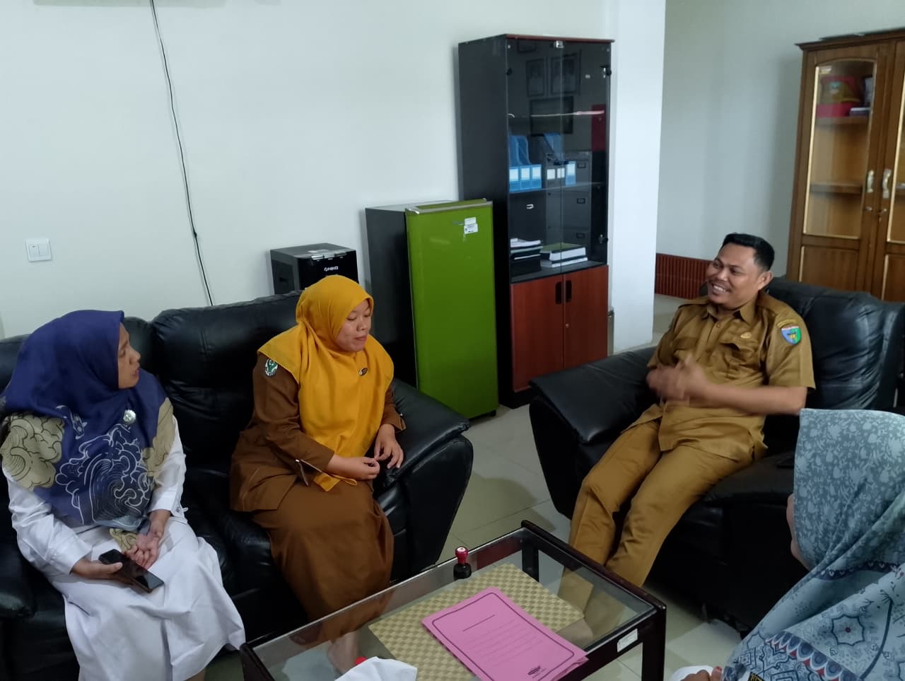 Pertemuan Kepala Puskesmas Tapan dengan Direktur RSUD Tapan Tentang Kerjasama Pelayanan Imunisasi