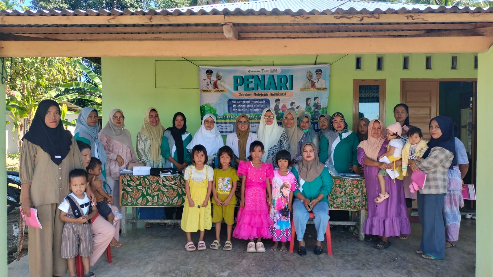 Pelaksanaan Sepekan Mengejar Imunisasi (PENARI) di Wilayah Kerja Puskesmas Koto Baru
