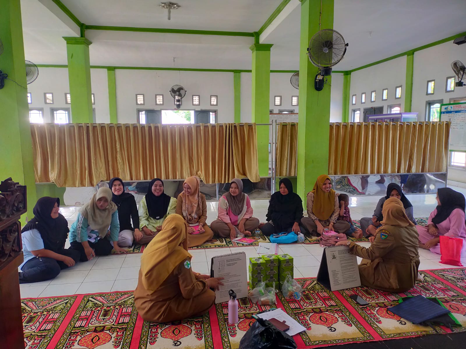 Pertemuan Kelas Ibu Hamil di Koto Lamo Wilayah Kerja Puskesmas Kambang.