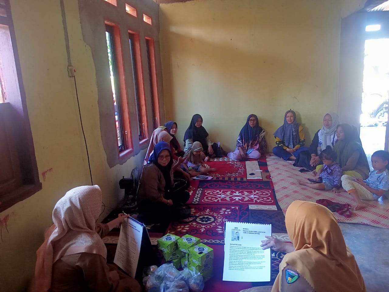 Pertemuan Kelas Ibu Hamil di Padang Panjang  Wilayah Kerja Puskesmas Kambang.