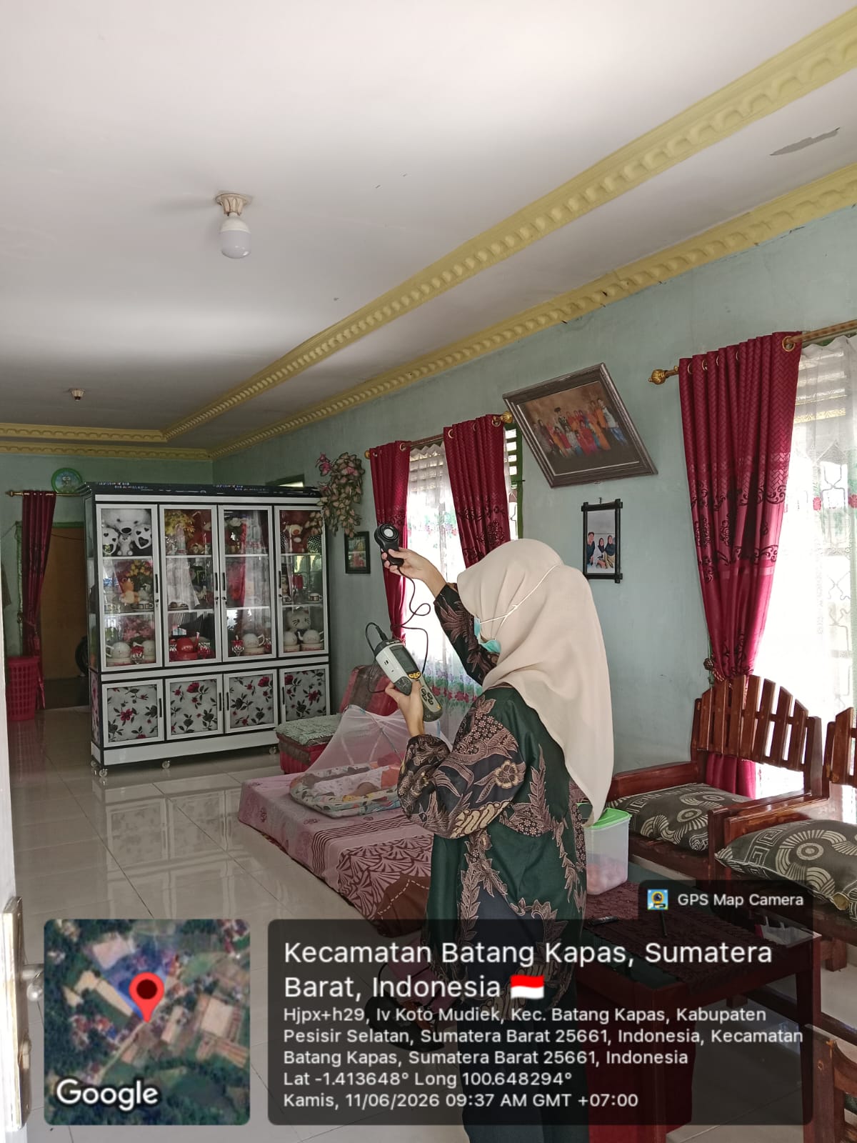 Kegiatan Surveilans Kualitas Udara dalam Ruang di Rumah Tangga (SKUDRT)