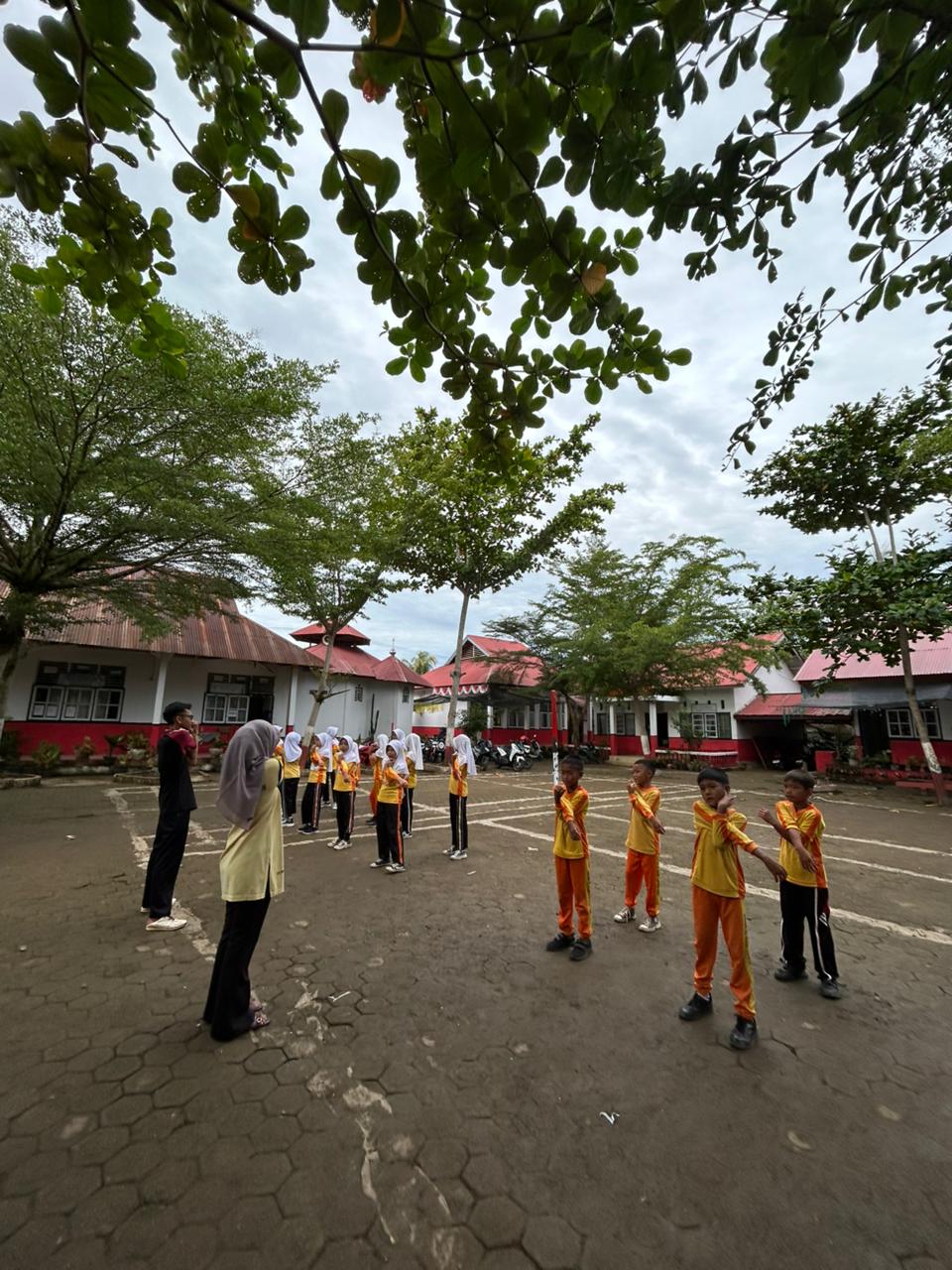 Skrining Tes Kebugaran Jasmani di SDN 7  Padang Leban Tapan