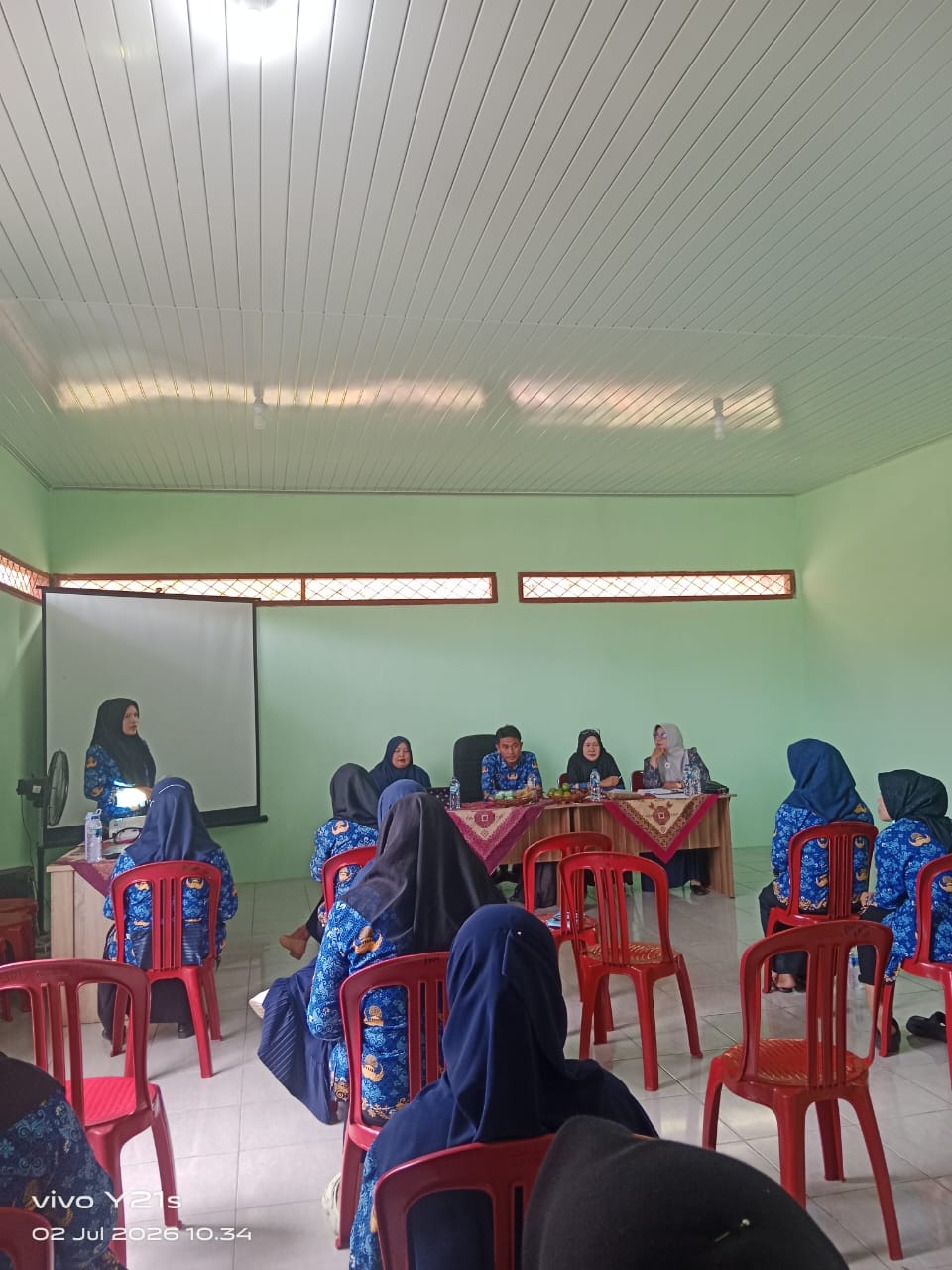 Monev Laporan Mutu PPS dan  INM Pasca Akreditasi di UPT Puskesmas Harul