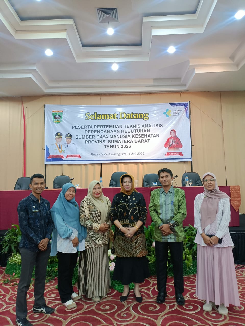 Pertemuan Teknis Analisis Perencanaan Kebutuhan Sumber Daya Manusia Kesehatan (SDMK) Provinsi Sumate