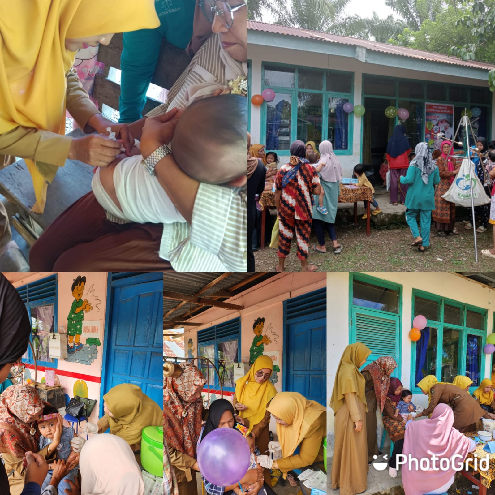  Kegiatan Crash Program Polio di wilker Puskesmas Kambang