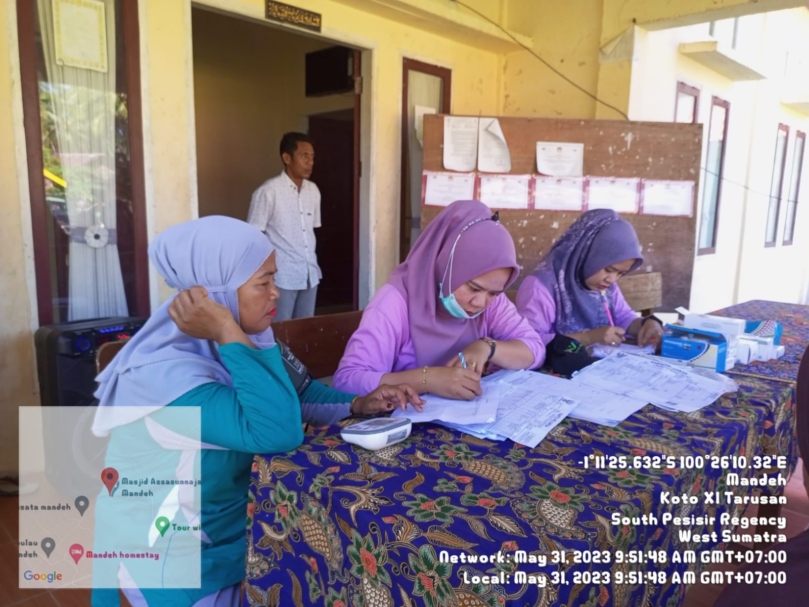 Puskesmas Tarusan, Kegiatan Ptm ( Deteksi Dini Pemeriksaan Kesehatan) Di Nagari Mandeh