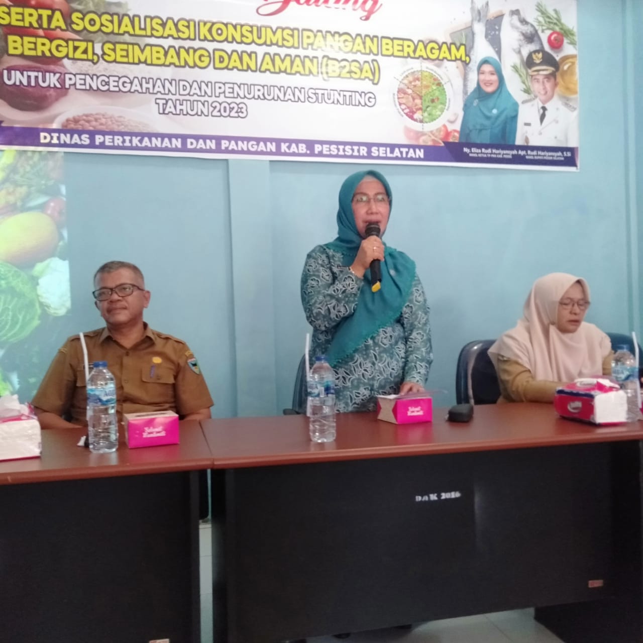 Puskesmas Tarusan, Sosialisasi Konsumsi Pangan Beragam, Bergizi, Seimbang dan Aman (B2SA)