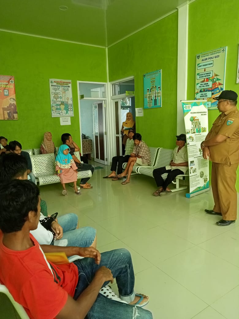 Puskesmas Inderapura, Penyuluhan dalam Gedung tentang Filariasis (Kecacingan)