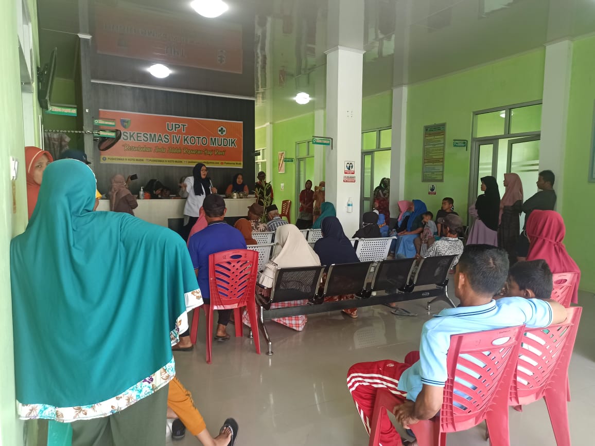 Puskesmas IV Koto Mudik, Penyuluhan Tuberkulosis Anak Dalam Gedung 