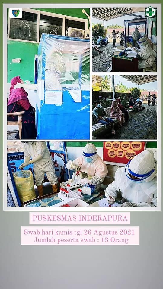 Aktivitas Hari Ini Puskesma Inderapura