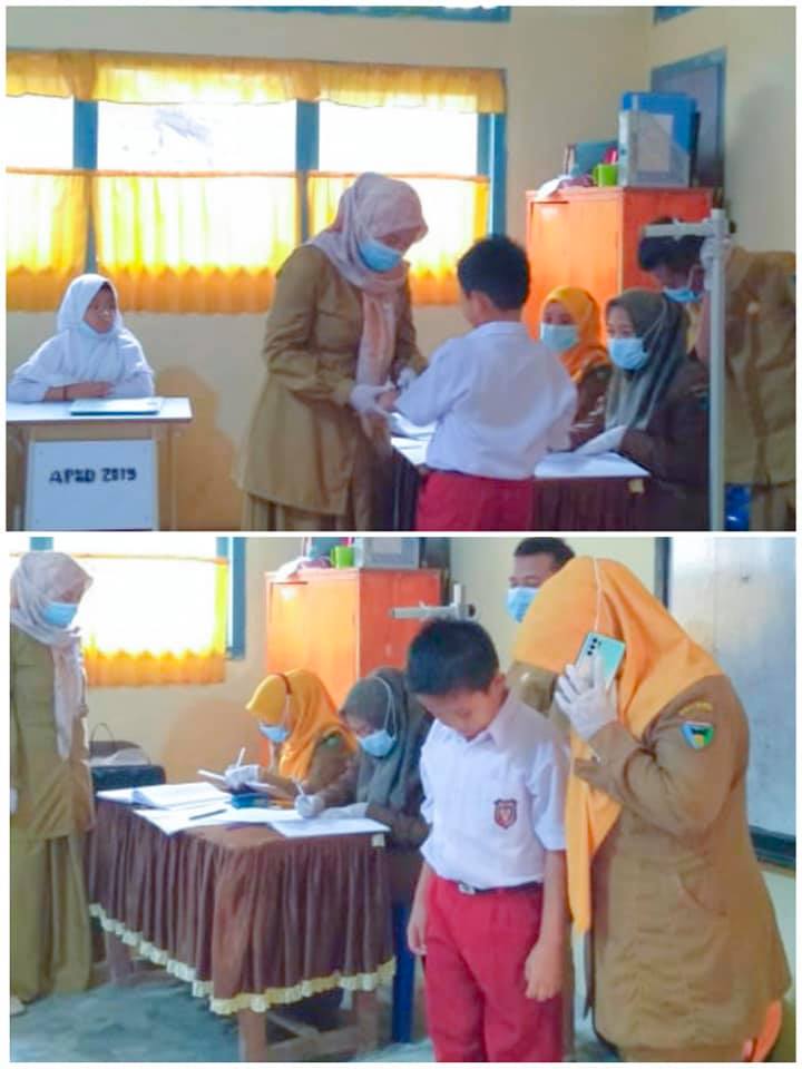 Penjaringan Kesehatan Anak SD melalui Program UKS dan UKGS