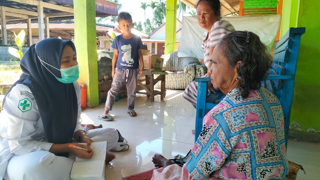 Puskesmas Koto Berapak Melakukan Penyuluhan Kesehatan Pada Penyandang Disabilitas