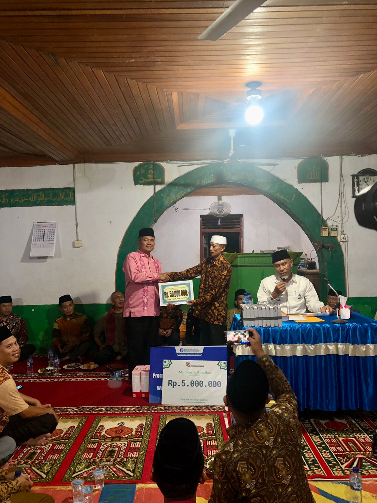 Puskesmas Rahul, Tim Safari Ramadhan Provinsi Sumatra Barat di Pimpin Oleh Gubernur Sumatra Barat H.