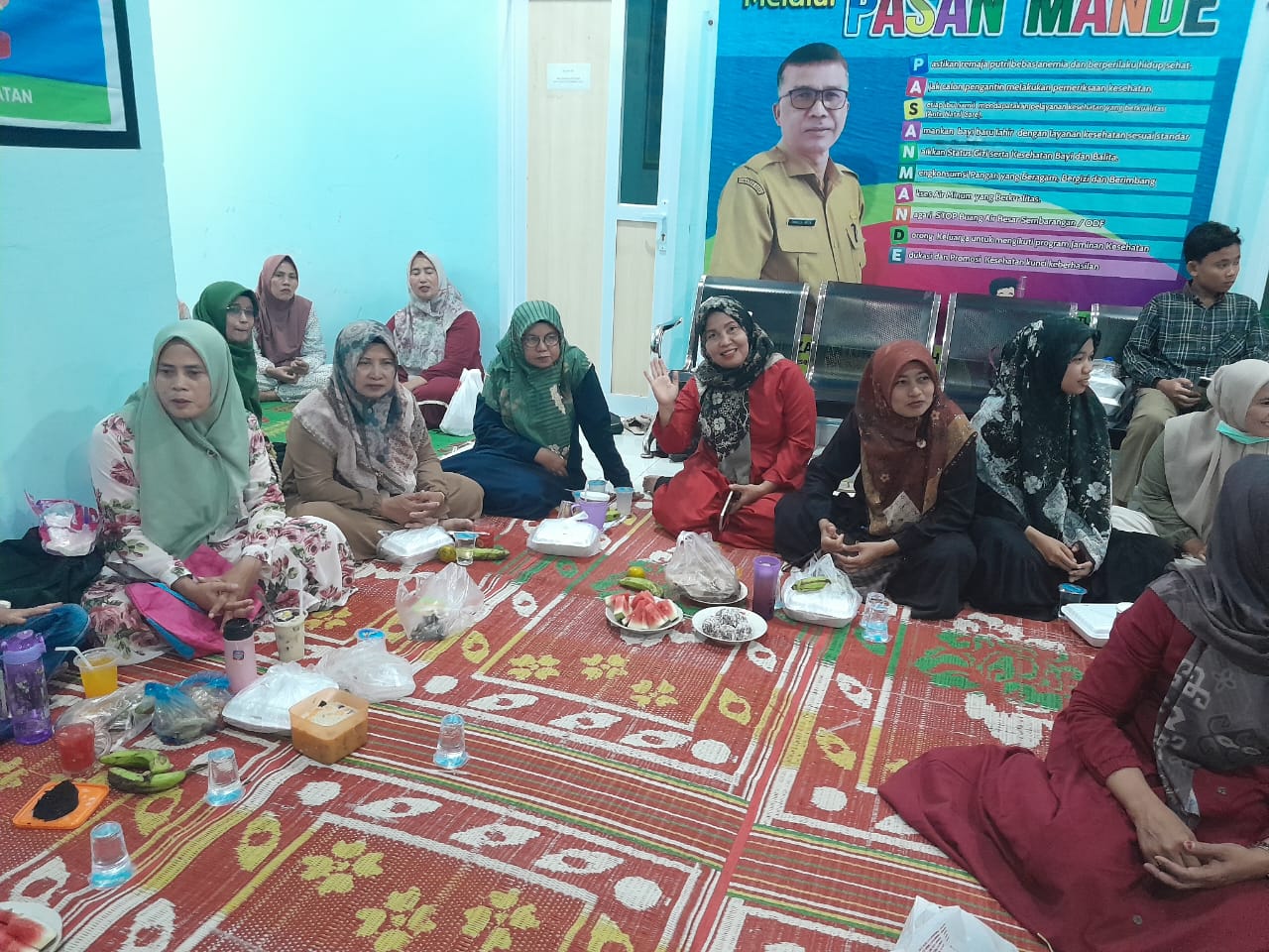 SANTAPAN ROHANI DI PUSKESMAS KAYU GADANG