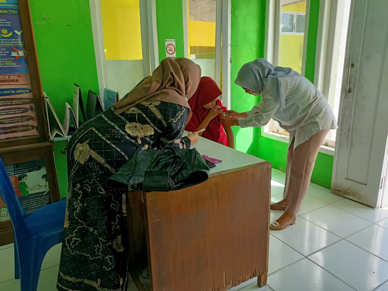 Pelayanan Ibu Hamil KEK di Ruangan Gizi Puskesmas Balai Selasa