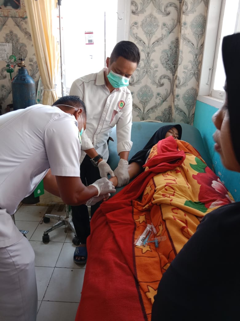 Pelayanan pasien UGD Puskesmas Air Haji 