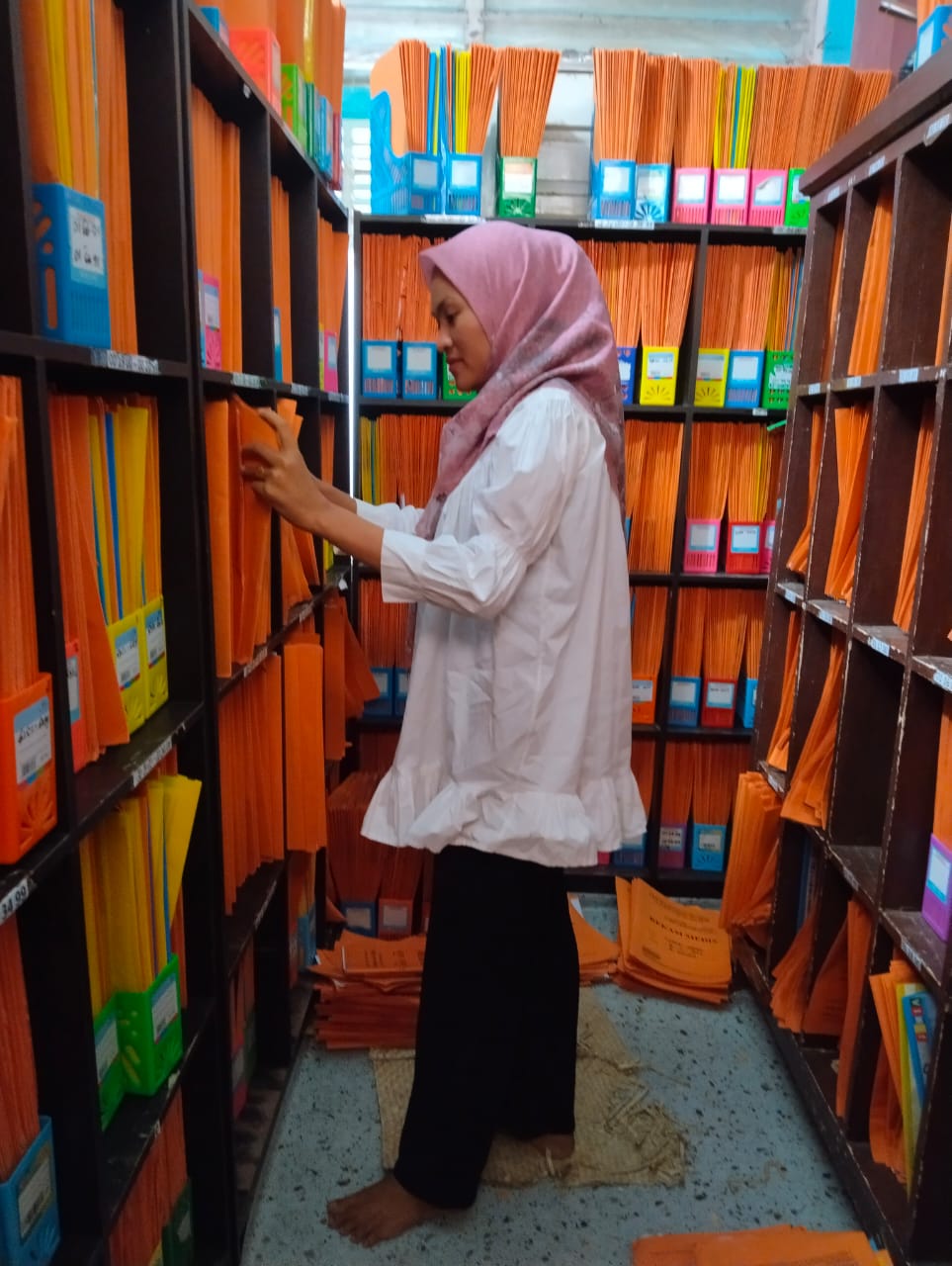 Ruangan Rekam Medis Puskesmas Air Haji