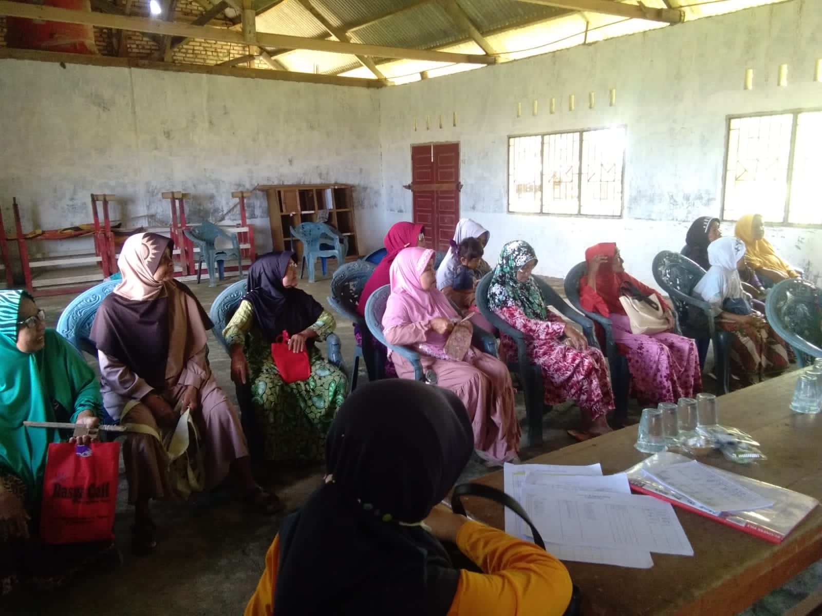 Puskesmas Pasar Kuok, Kegiatan PTM Terintegrasi dengan Promkes di Nagari Taluk