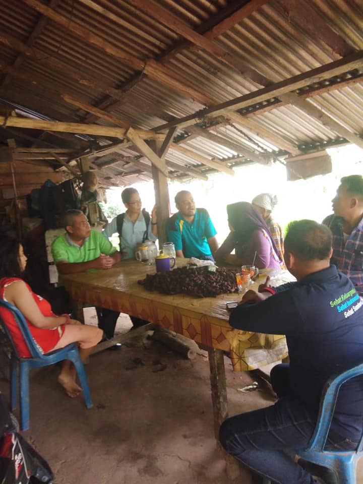 Kunjungan ke pasien jiwa di Bukit Pulai Jalamu Batang Kapas..