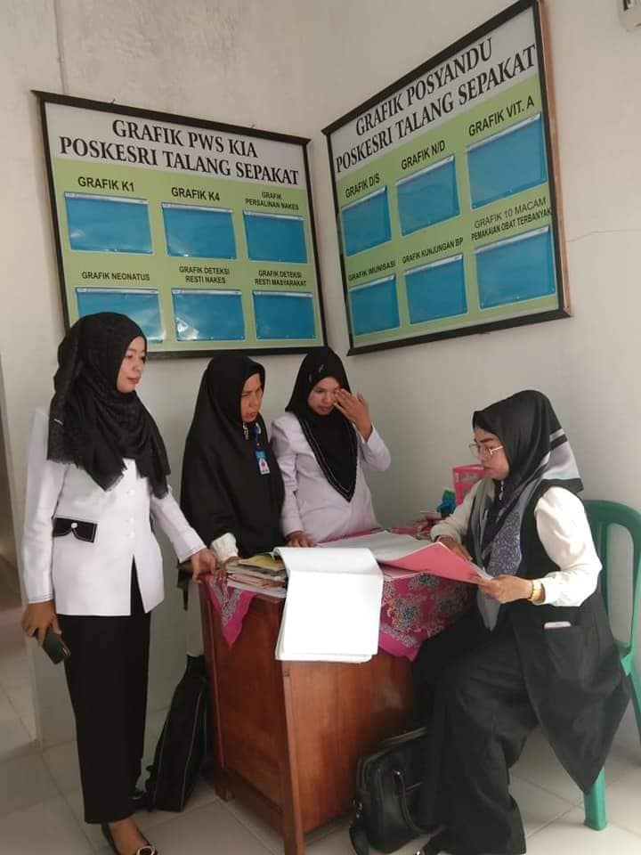 MONITORING DAN PEMBINAAN PUSTU/POSKESRI DIWILAYAH KERJA  UPT PUSKESMAS TAPAN