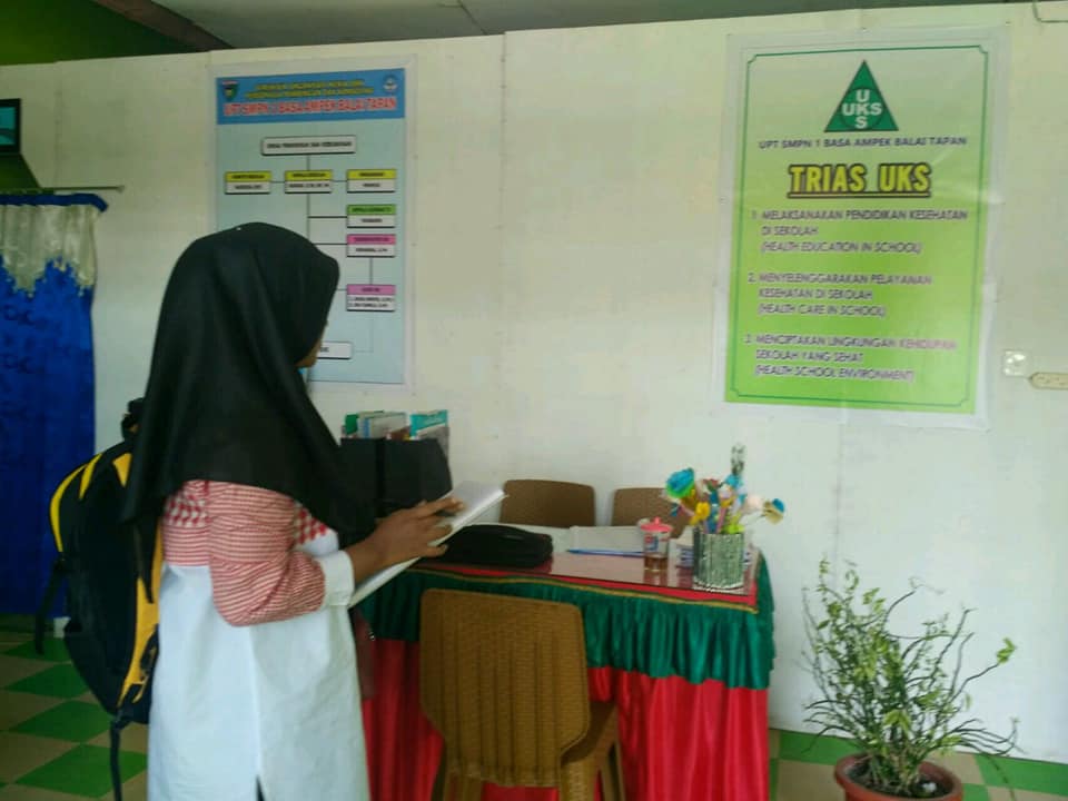 PEMBINAAN SEKOLAH SEHAT MENUJU ADIWIYATA DIWILAYAH KERJA UPT PUSKESMAS TAPAN