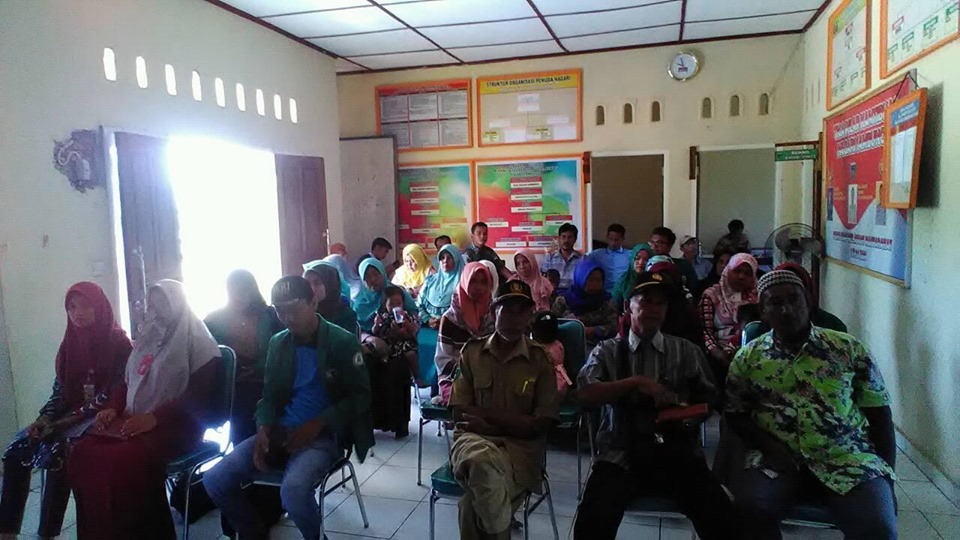  Musyawarah Masyarakat Desa Nagari Sambungo Wilayah Kerja Puskesmas Tanjung Makmur