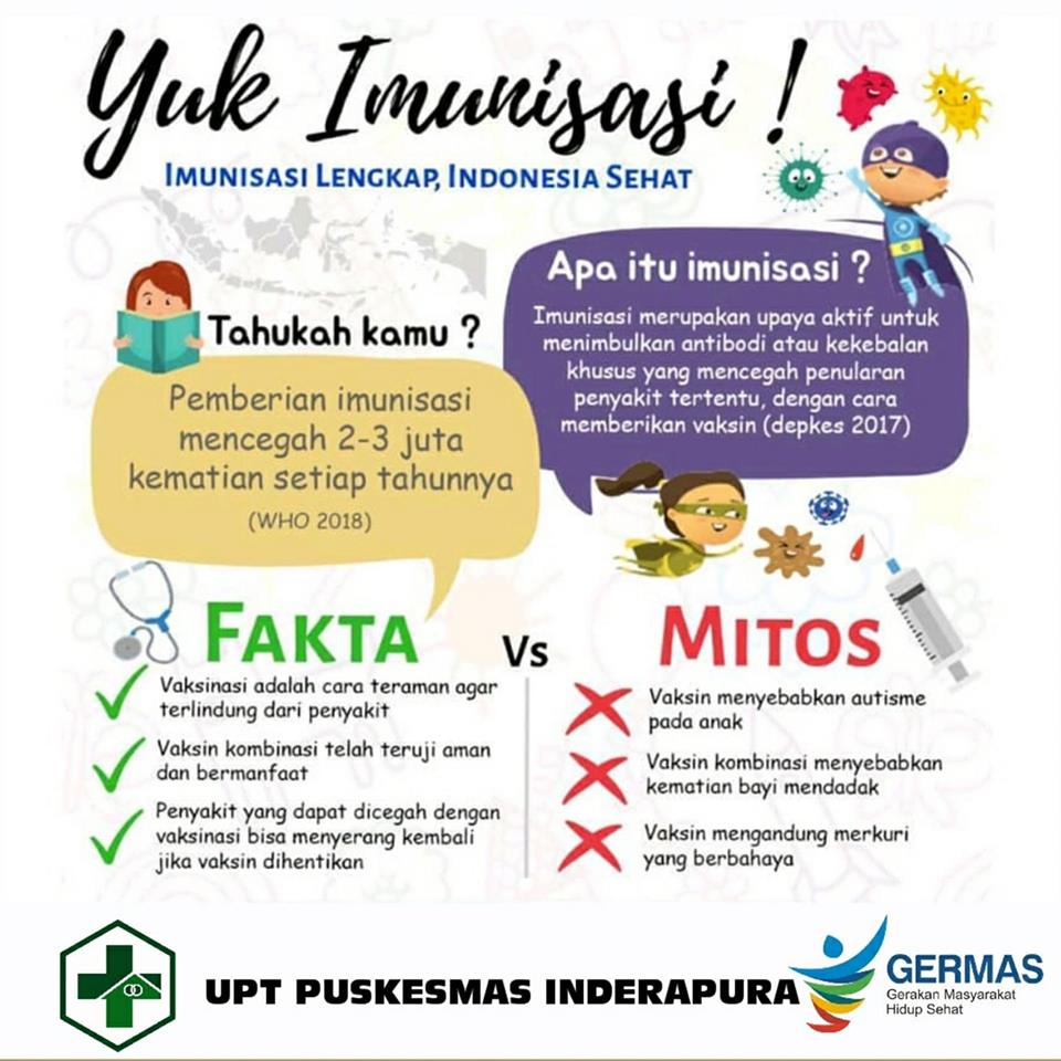 yuk lawan mitos seputar Imunisas